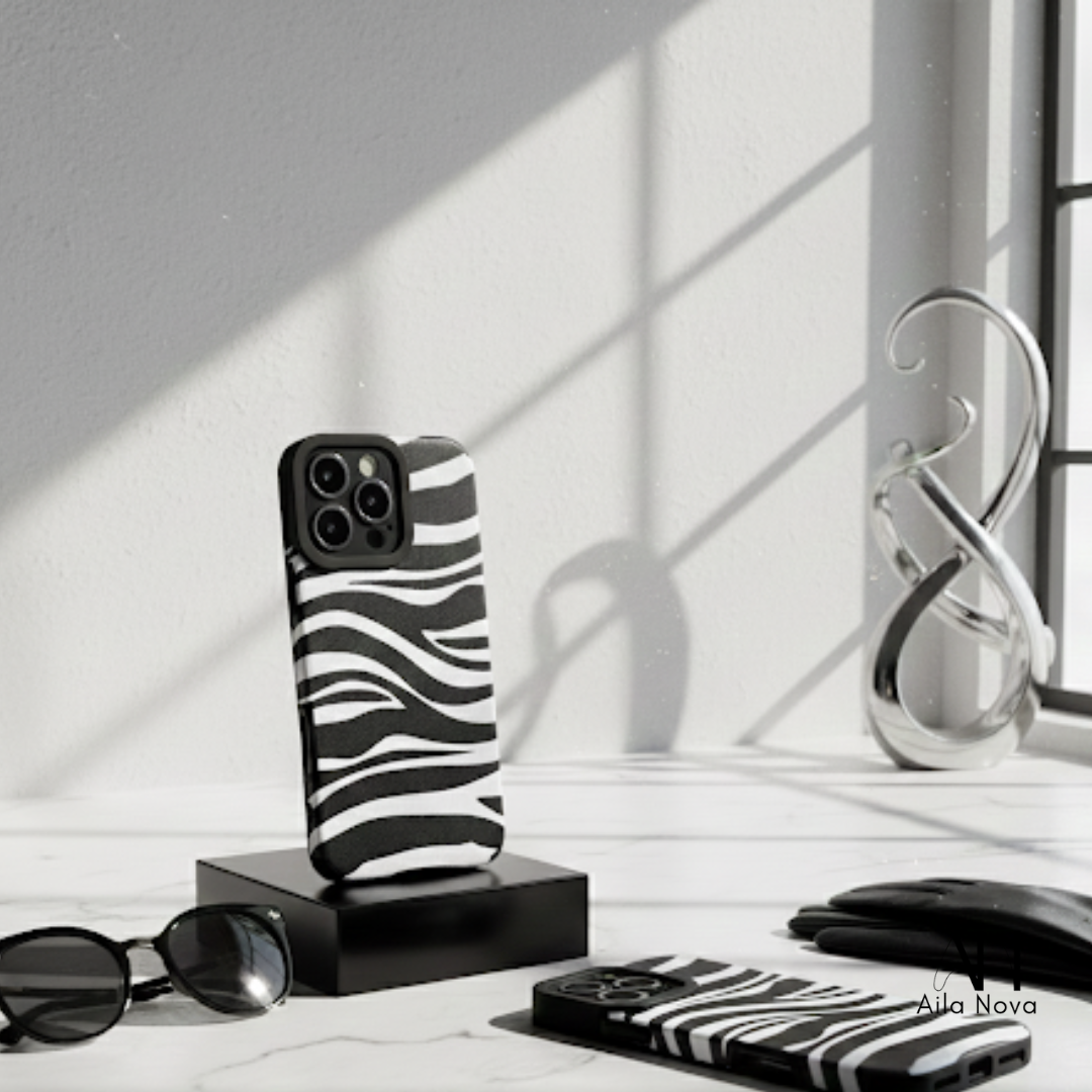 Funda para iPhone 16 diseño CEBRA – Carcasa protectora elegante y resistente