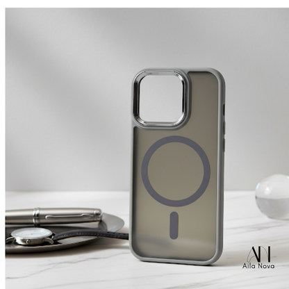 Funda iPhone 16 PRO MagSafe Frosted